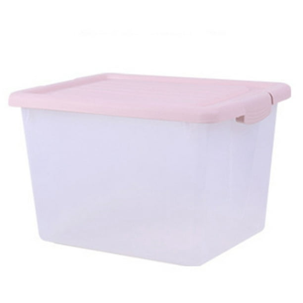 Coofit Container Box Plastic Clear Multifunctional Toys Storage Bin Storage Latch Box Other