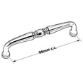 thumbnail image 2 of Richelieu BP1452A142 3-3/4" Center To Center Handle Cabinet Pull From The Expression, 2 of 2