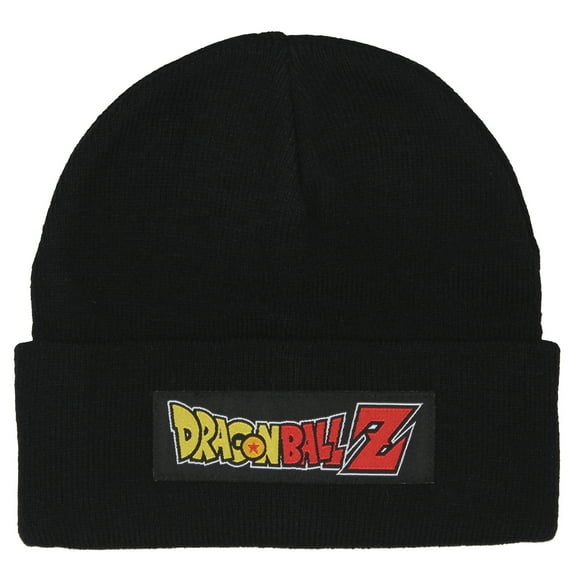 Dragon Ball Z Skull Cap Fisherman Trawler Beanie Classic Logo Patch Cuff Knit Beanie Hat