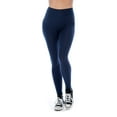 thumbnail image 2 of TheLovely Women & Plus Soft Cotton Active Stretch Ankle Length Lightweight Leggings, 2 of 4
