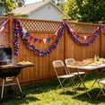 thumbnail image 5 of Independence Day Colorful Star Ribbon Red White Blue Plastic 5-Point Stars Party Decoration for Wreaths, Gift Wrapping, Venue Decor, 1 Ribbon, 5 of 5