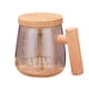 thumbnail image 1 of Taza batidora eléctrica de 400ml con tapa, carga USB para mezclar café, leche en polvo, 1 of 9
