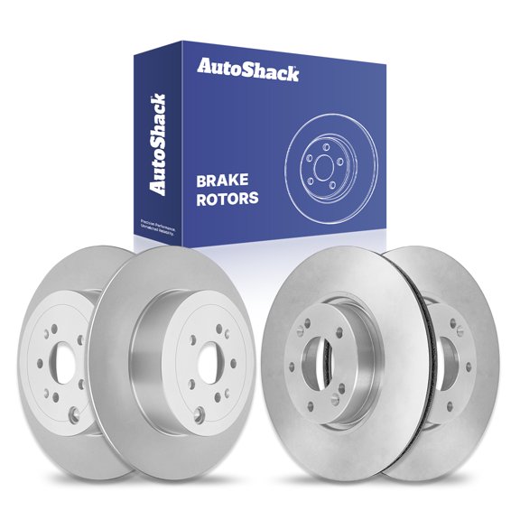 AutoShack Front & Rear Brake Rotors | Replacement For 2020-2022 Kia Sportage 2.0L AWD FWD | 4-PC Set