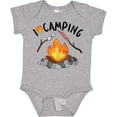 thumbnail image 3 of Inktastic I Love Camping- Campfire, Hot Dog, Marshmallows Boys or Girls Baby Bodysuit, 3 of 5