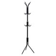 thumbnail image 1 of OULII Hanger Tree Branch Hat Rack Metal Coat Stand Black Clothes Organizer for Adults 1Set, 1 of 8
