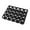Black, variant on 20-Hole Thickened Black Square Planter Tray - With 20 Holes For Succulent Leaf Cuttings Propagation And Water Retaining Bracket - For Gardeners Indoor Succulent Growers,