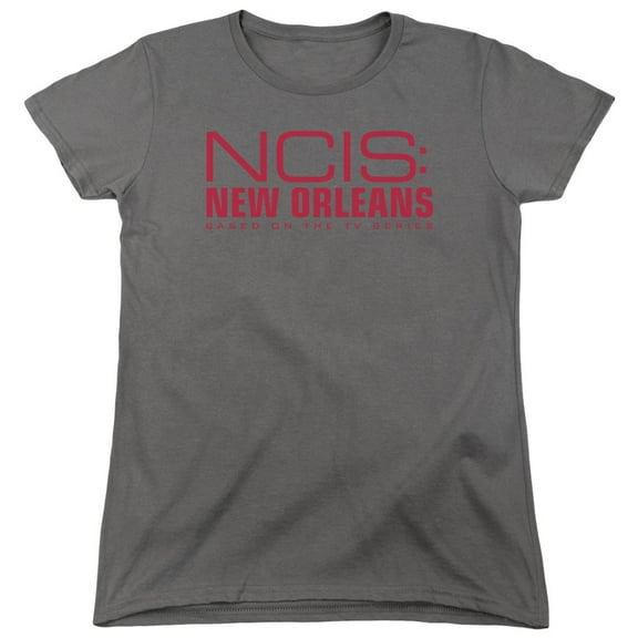 Ncis:New Orleans Logo Women's T-Shirt Charcoal