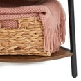thumbnail image 4 of Open Box JOMEED 5 Shelf Corner Etagere Ladder Corner Bookcase, Black and Brown, 4 of 6