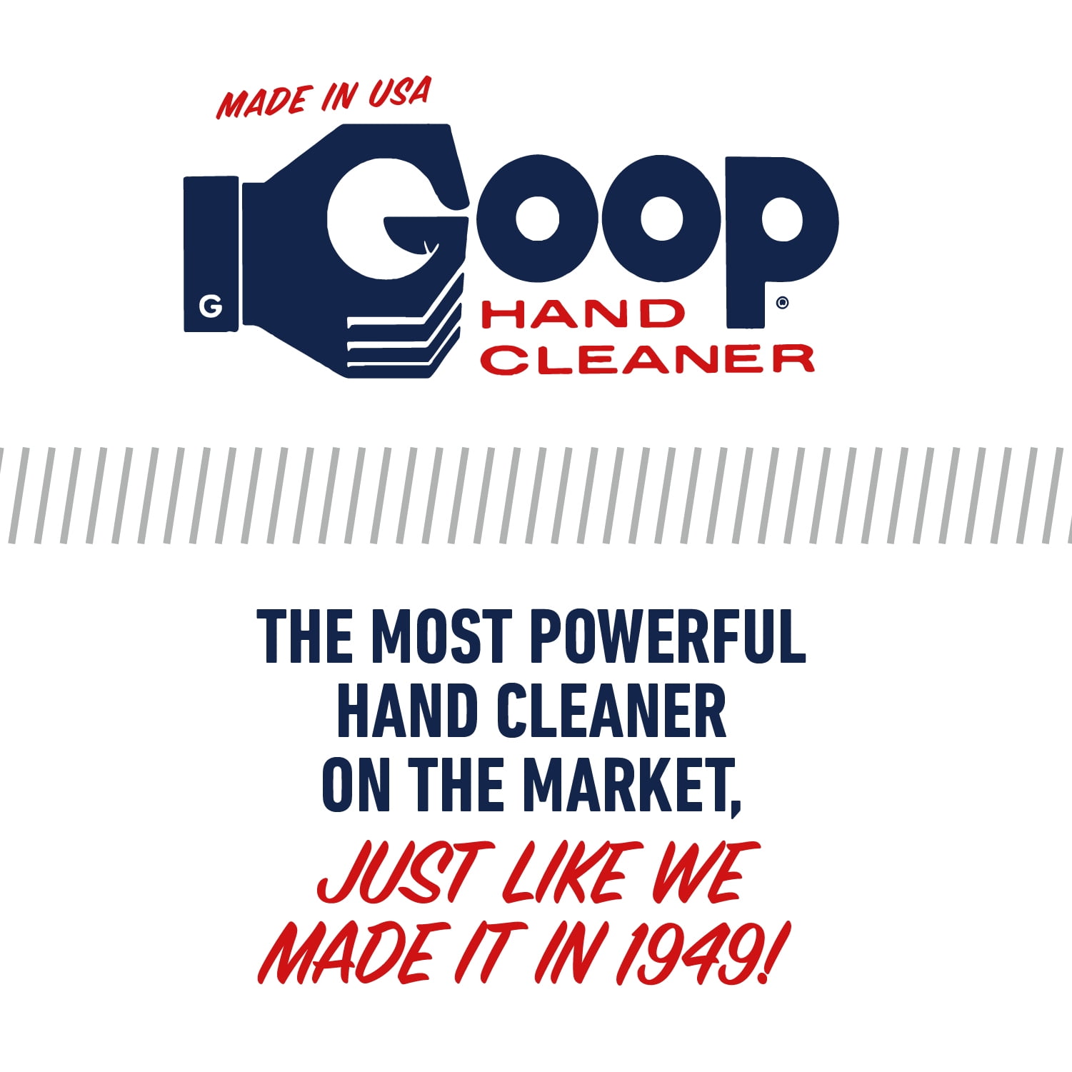 (2 pack) Classic Goop Heavy Duty Waterless Hand Degreaser, Mechanics Choice - 14oz