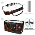 thumbnail image 4 of Fireflies Large Capacity, Foldable Reusable Tote Bag - Oxford Cloth Storage Bin, Laundry Bag, Storage Bag, 4 of 7