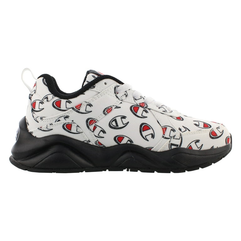 Champion 93Eighteen Repeat C Girls Shoes Size 1.5 Color White Black Walmart