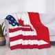 thumbnail image 3 of Fotbe USA Canada Flag Manta de Franela con Estampado, Manta Ultrasuave para Cama, Sofá, Auto, Hipoalergénica y Antibolitas-80"x60", 3 of 6