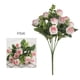 thumbnail image 3 of Puntoco Flores Artificiales 5 Cabezas 11 Cabezas De Eucalipto Rosa Artificial Rosa Claro, Decoración Del Hogar, 3 of 3