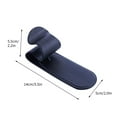 thumbnail image 3 of Hyknon Command Hooks Wall Mounted Car Umbrella Household Adhesive Portable Umbrella Car Umbrella Storage Frame Waterproof and Rust-Resistant Hooks, 3 of 5