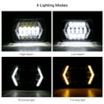 thumbnail image 4 of Car Headlight, Quick Start Universal Autos LED Headlamp Super Bright 5x7in  For Trucks, 4 of 8