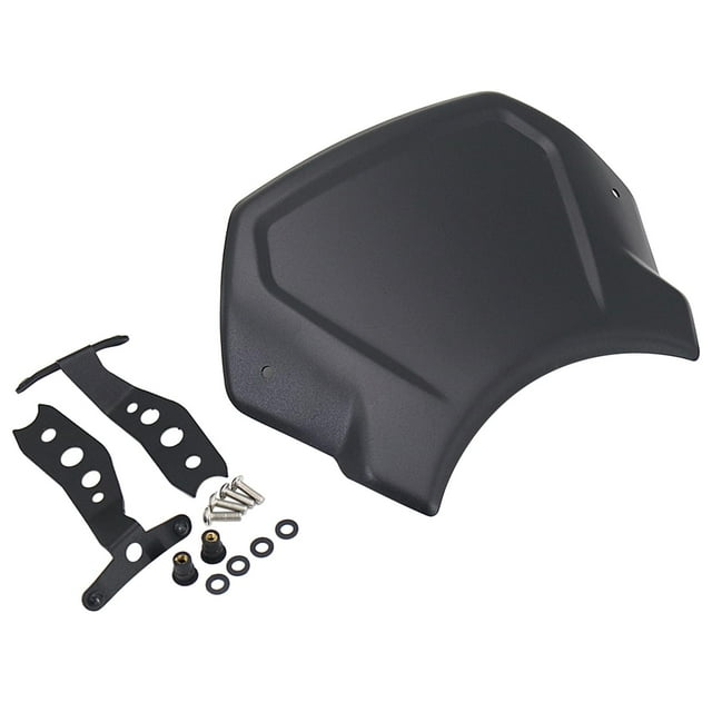 Parabrisas de motocicleta compatible con XSR900 XSR 900 2016-2021 Negro
