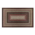 thumbnail image 6 of 5' x 8' Braided Jute Print Area Rug Washable Non-Slip Pet Friendly Carpet with Concentric Design, Stain Resistant for Living Room, Bedroom & Home Office, 6 of 9