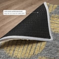 thumbnail image 6 of Addison Rugs Dream Shag Premium Machine Washable Transitional Geo, Circles Gilded Round Rug, 8' x 8', 6 of 8