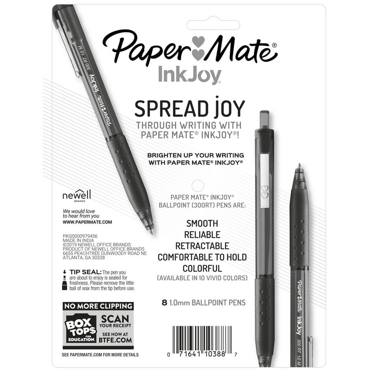 Paper Mate InkJoy Quatro Retractable Ballpoint Pens, Medium Point (1.0mm)