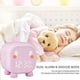 thumbnail image 3 of (Pink) Alarm Clock Kids Girls Boys LED Digital Alarm Clock, Dinosaur Digital Alarm Clock, Adjustable Volume Timer, Snooze Night Light USB Rechargeable Alarm Clock, 3 of 5