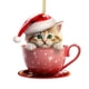 thumbnail image 3 of 5 adornos navideños para árbol de Navidad 2024, acrílicos, colgantes, para árbol de Navidad, fiestas, coche, decoración del hogar, Hangoutone Shingle., 3 of 9