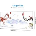 thumbnail image 5 of Cherry Blossom Desk Mat, Large Mouse Pad for Desk, 80 x 30 cm Gaming Mouse Pad with Stitched Edges, Non-Slip Waterproof Japanese Deskpad for Office Gaming Work Home, 5 of 13
