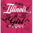 thumbnail image 2 of Illinois Fancy Feminine Filagree Women's Plus Size Graphic Tee Brisco Brands 3X, 2 of 5