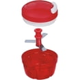 thumbnail image 3 of Manual Compact Food Chopper Hand Pull Mini Vegetable Chopper 300ml Small Onion Garlic Cutter, 3 of 3