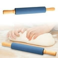 thumbnail image 1 of Wooden Rolling Pin for Effortless Baking and Making Kitchen Tool, 1 of 6