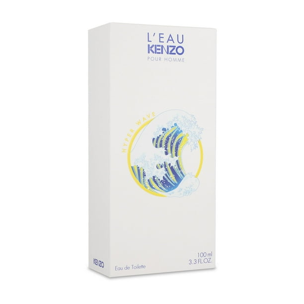 L Eau Kenzo Hyper Wave Pour Homme 100Ml Edt Spary Kenzo Perfume para hombre kenzo Aqua Kenzo Hyper Wave EDT 100ml Bodega Aurrera en linea