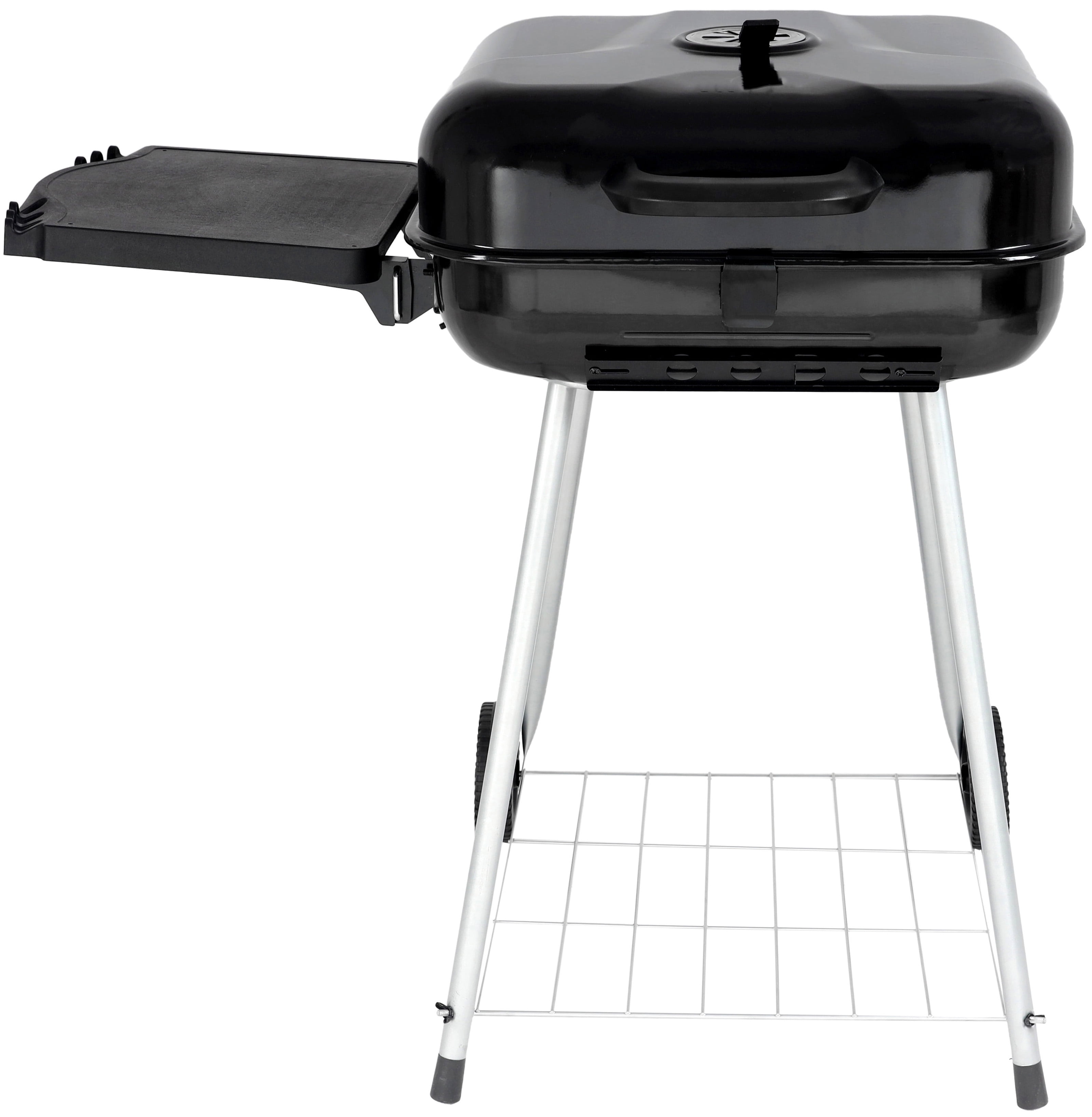 Uniflame Outdoor Deluxe Charcoal Grill 23 Burgers