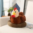 thumbnail image 4 of Adorable Hen and Chick Soft Cuddly Farm Animal Toy for Kids Nursery and Giving, 4 of 7