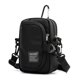 thumbnail image 4 of Bolso de hombro para hombre, multifuncional, unisex, para colgar en la cintura, de tela Oxford, para hombro, para teléfono móvil, para cambiar tarjetas, 4 of 4