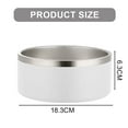 thumbnail image 2 of Cuencos para perros de comida y agua de acero inoxidable Laklulu para perros pequeños, medianos y grandes, 42 onzas, cuenco de alimentación para mascotas, aproximadamente 18,3*6,3 cm, 2 of 5
