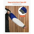 thumbnail image 5 of KFFKFF Flame-Resistant Welding Sleeves, Durable Sheepskin & FR Cotton Arm Protection for Men and Women, Heat-Resistant with Elastic Cuffs for Welding, Woodworking, and Blacksmithing, 5 of 9