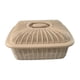 thumbnail image 4 of Cesta de frutas con tapa, soporte para frutas, cuenco y almacenamiento para palillos para la cocina. Caqui Grande, 4 of 9