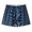 A-Blue1006, variant on XIAONU Women's Gingham Print Sleepwear Loose Elastic Waist Pull On Loungewear Breathable Casual Sleep Sleep Shorts