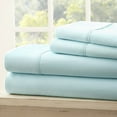 thumbnail image 3 of iEnjoy Home 4-PC Premium Ultra Soft Twin XL Bed Sheet Set in Aqua Blue, 3 of 3