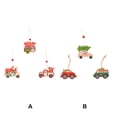 thumbnail image 3 of Injueey Colgante de coche de madera Letras inglesas Adornos colgantes Impresión colorida Colgador de carteles Regalo para la decoración de la Kits de decoración para fiestas Letras, 3 of 6