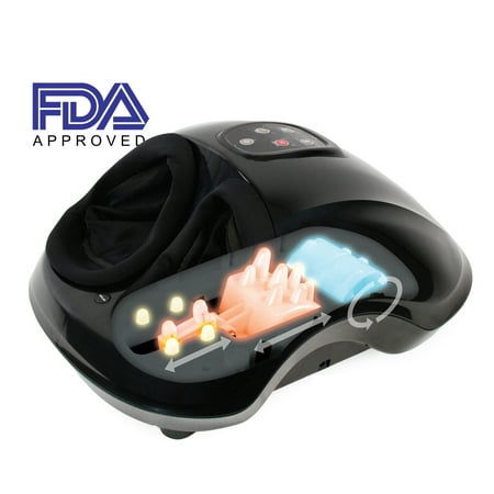 Shiatsu Foot Massager with Heat for Circulation FDA Approved Daiwa Felicity  Reflexology Foot