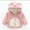 Pink, variant on Winter Baby Boys and Girls Warm Coats Clothing With Fleece Jackets Boys' And Girls' Clothing With Thickened Fleece Baby's Treasure Wearing A Jacket Gifts for Children