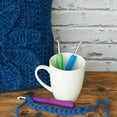 thumbnail image 6 of Boye 12 Piece Ergonomic Aluminum Crochet Hook Set, Multi-Color, Hook Sizes B-N, 6 of 6