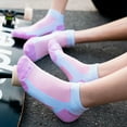 thumbnail image 2 of Support Socks for Women Unisex Ankle Socks - No Show Socks for Women & Men with Heel Tab Breathable for Sports Work Knee High Boot Socks L, 2 of 3