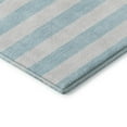thumbnail image 4 of Addison Rugs Mayfield Washable Transitional Stripes Sky Rectangle Rug, 1'8" x 2'6", 4 of 5
