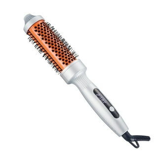 ion Titanium Pro Brush Iron, 1-1/4 Inch, Heats up to 400F, Curls