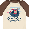 thumbnail image 4 of Inktastic Oma and Opa Love Me Grandson Boys Long Sleeve Baby Bodysuit, 4 of 5
