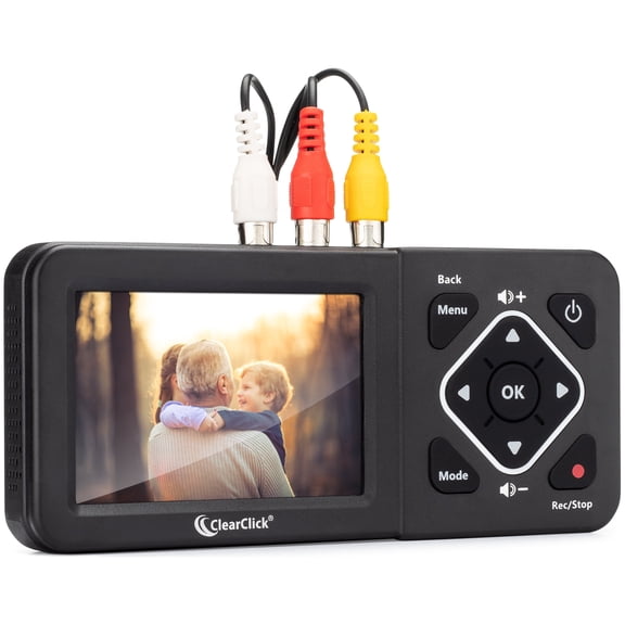 ClearClick Video to Digital Converter 2.0 (Second Generation) - Record Video from VCR's, VHS Tapes, AV, RCA, Hi8, Camcorder, DVD, Gaming Systems