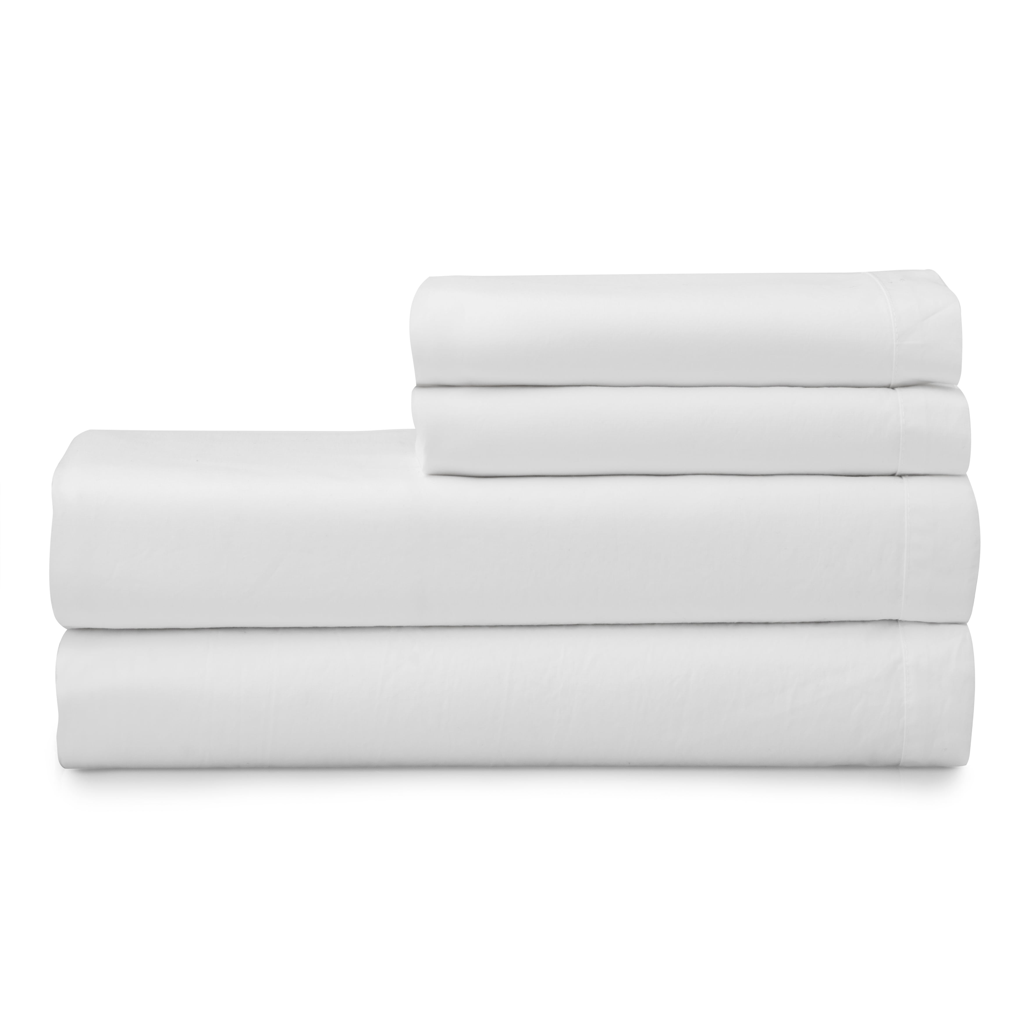 Welhome Luxurious 100% Egyptian Cotton Quilt Silky Soft Breathable Bedspread 300 Thread Count Long Staple Cotton Fiber King/Cal King Size White Machine Washable Durable 108 x 100