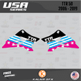 thumbnail image 2 of Kalair GFX Graphics Kit for Yamaha TTR50 (2006-2023) Usa Series, 2 of 5