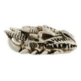 thumbnail image 5 of Miniature Tribal Tattoo Demon Horned Dragon Skull Figurine Fantasy Dragons Lair, 5 of 9